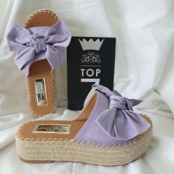 Chinelo Plataforma Purple...